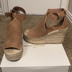 Marc Fisher Annie Espadrille Wedge